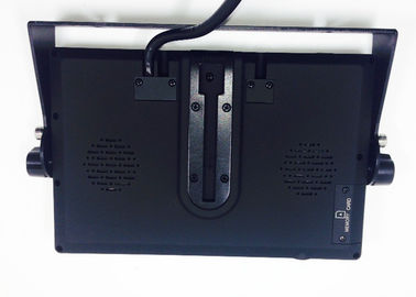 Moniteur de secours de caméra de TFT LCD de 10,1 pouces avec 4 entrées de caméras, résolution 1024 x 600