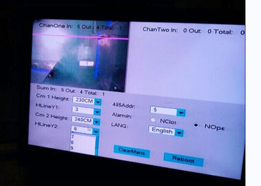 L'accès imperméable de serrure de la voiture DVR du noir HD protègent la vidéo des 8 Manche