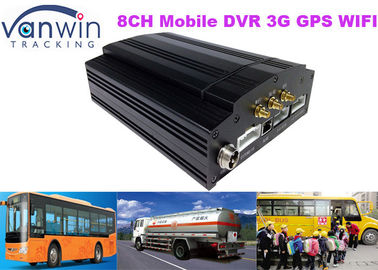 Pleine HD 8CH boîte noire à extrémité élevé DVR de véhicule de l'unité de disque dur avec la caméra 8