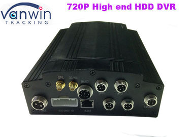degré de sécurité mobile d'enregistreur du dvr 1080p de disque dur du traqueur 4CH de 3G GPS pour le véhicule