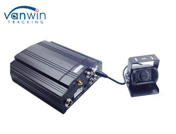 Système d'enregistrement visuel de caméras de véhicule de HD 4CH 720P 4G GPS avec la plate-forme libre de CMS