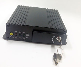 Mini G-capteur GPS 720P DVR mobile de Carte SD 4CH 3G 4G WIFI de taille de MDVR