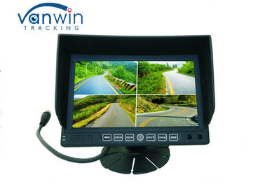 enregistreur mobile 720P du véhicule DVR d'autobus d'écart-type GPS de 4G HDD avec le signal d'alarme