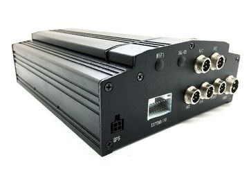 Enregistreur de dvr de voiture de canal de H.264 HDD AHD 4 avec le stockage de carte d'écart-type de disque transistorisé