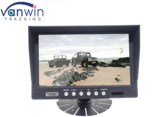 Bureau 9 moniteur de voiture de poids du commerce VGA 1080P de pouce pour la vidéo DVD DVR de GPS TV d'écran de voiture