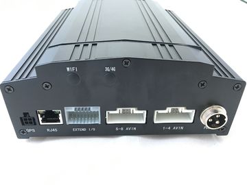 Système de sécurité de dvr du véhicule MDVR D1 H.264 HDD 4G GPS 8channel