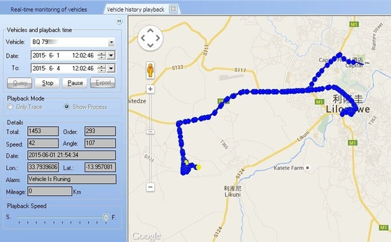 Personnalisation 2g 4g GPS Tracker Dispositif de suivi de véhicule automobile avec Sdk et Api