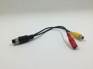Pin 4 aux accessoires de l'adaptateur DVR de RCA 4-Pin femelle à RCA (A/V) fil d'adaptateur