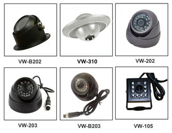 Petit CCD 700TVL de Sony de caméra de boule de voiture de la haute définition pour la surveillance DVR d'autobus