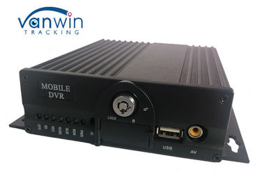 4CH conjuguent le magnétoscope numérique 1080P GPS WIFI 4G MDVR de fentes d'écart-type avec VGA, RJ45, interphone