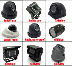 caméra de sécurité sans fil RS232 ou RS485 de télévision en circuit fermé du véhicule DVR GPS de 8CH HD