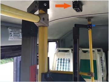 personnes binoculaires de l'autobus 3G comptant le passager dans des données stockées de système de bus dans la carte de HDD ou d'écart-type