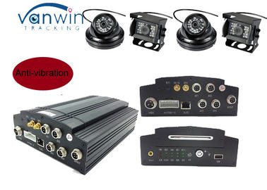 4 appui mobile de la caméra DVR d'enregistreur/véhicule de la vidéo 3G DVR de caméras 24 heures d'enregistrement