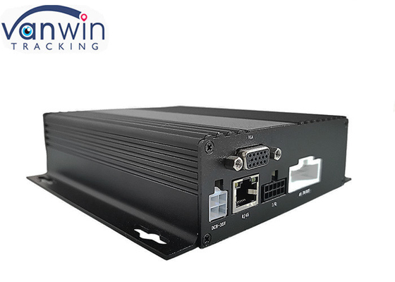 1080P AHD Dual SD sécurisation mobile dvr 4Ch GPS 3g 4g Wifi Pour la flotte de bus