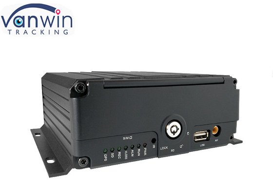 Enregistreur vidéo mobile 4G GPS 8ch HDD avec système de surveillance de la flotte de véhicules WIFI