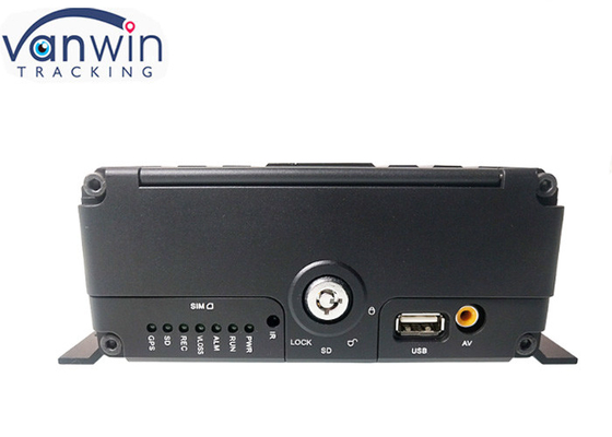 Enregistreur vidéo mobile 4G GPS 8ch HDD avec système de surveillance de la flotte de véhicules WIFI