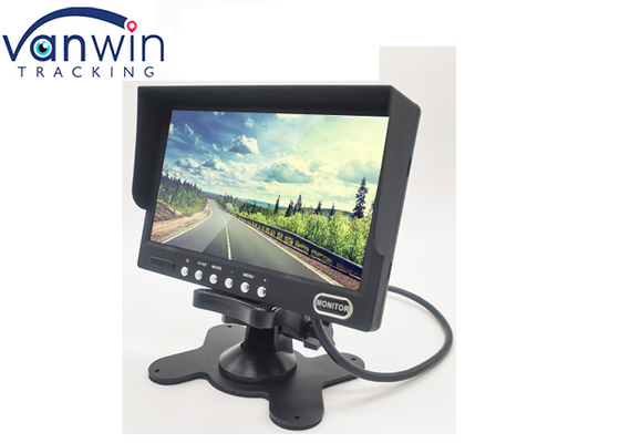 Véhicule de 7 pouces sur l'entrée-vidéo de secours de Digital TFT LCD 2 de moniteur de tiret pour la caméra de Mdvr