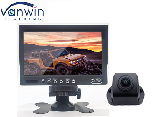 Véhicule de 7 pouces sur l'entrée-vidéo de secours de Digital TFT LCD 2 de moniteur de tiret pour la caméra de Mdvr