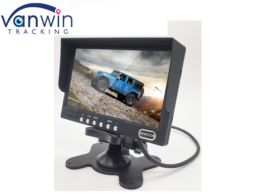Véhicule de 7 pouces sur l'entrée-vidéo de secours de Digital TFT LCD 2 de moniteur de tiret pour la caméra de Mdvr