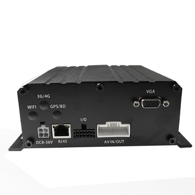 Vidéo en direct 4G 6CH HDD véhicule CCTV DVR GPS Tracking Device