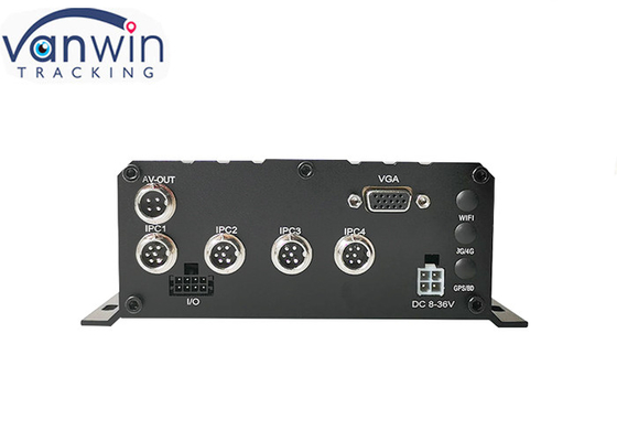 1080P IP 4G GPS DSM BSD H.264 4 canaux téléviseur automobile