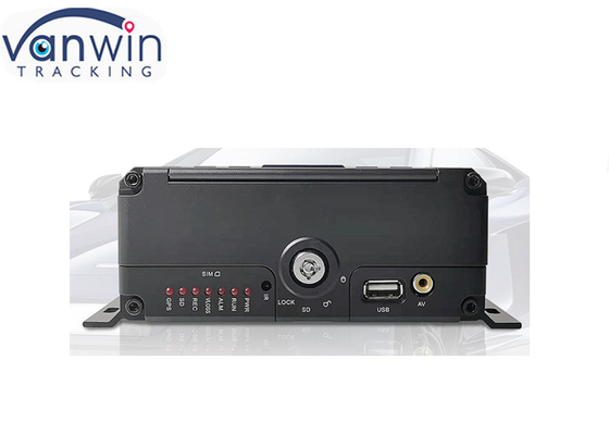Système de surveillance de véhicule de diffusion vidéo en direct de 4 canaux HDD dvr mobile