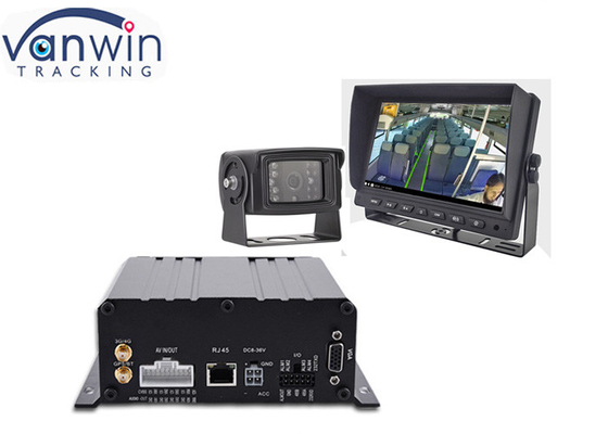 Système d'enregistrement visuel mobile du véhicule DVR Digital d'écart-type de 2TB HDD 256GB