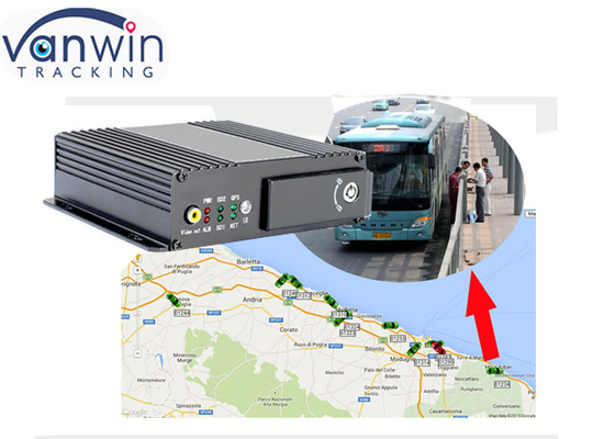 4G GPS Dual SD 8 canaux réseau intégré DVR AHD 1080P Pour le bus public