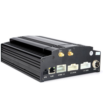 Enregistreur vidéo numérique mobile 8 canaux avec 3G 4G GPS et prise en charge de disque dur 2 To pour la surveillance CCTV de véhicules
