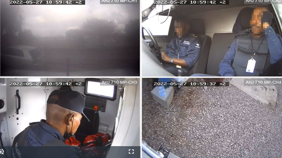 720P AHD 4ch 3G HDD DVR mobile avec la solution du capteur RFID de carburant d'alarme pour l'autobus