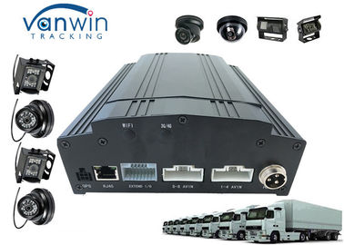 3G 4G 4ch/8ch plein hd 1080p AHD MDVR et solution de voiture de police de caméra/système audio