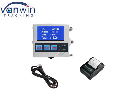 Fabrique personnaliser le compteur de taximetre avec imprimante pour le véhicule de taxi GPS Tracker