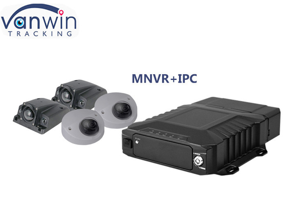 1080P IP MNVR 4 canaux NVR mobile avec GPS 4G WIFI AI