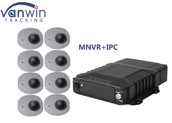 3g / 4g Wifi HDD Suivi 4/8 canaux kits de DVR mobiles avec RFID Pour les taxis Les camions Les voitures Les bus