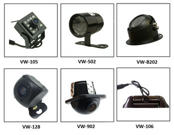 Roulez au sol le système de la caméra caché par véhicule DVR, le Frontview ou la came de Rearview avec 6 lumières d'IR