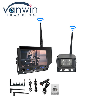 Moniteur numérique sans fil de 7 pouces kit de caméra de véhicule moniteur de voiture TFT pour véhicule lourd