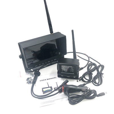 Moniteur numérique sans fil de 7 pouces kit de caméra de véhicule moniteur de voiture TFT pour véhicule lourd
