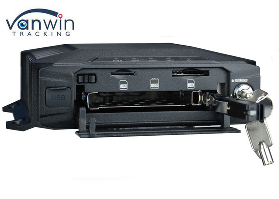 DVR mobile fonctionnel 4 canaux avec Dashcam 4G GPS WIFI pour le taxi / bus