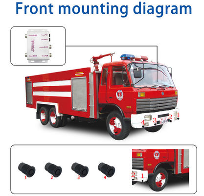 Système de sauvegarde inverse intelligent imperméable à l'eau Capteur de point mort pour chariot élévateur de stationnement de bus scolaire