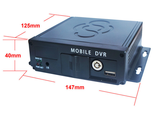 Logiciel gratuit carte SD FHD 4CH DVR mobile avec batterie rechargeable et super condensateur