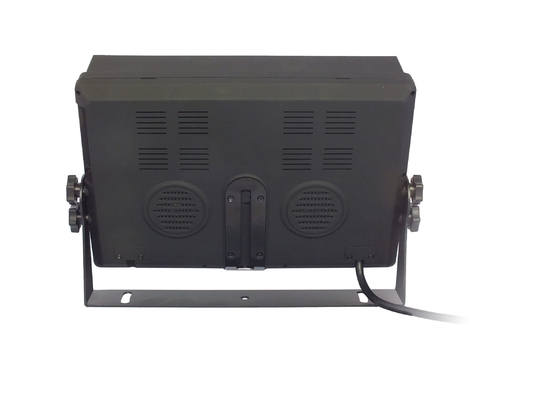 Nouvelle arrivée AHD 4CH carte SD 1080P 9 pouces Quad Moniteur tout en un intégré DVR pour camion bus
