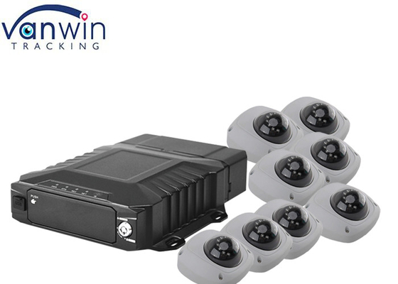 Système de vidéosurveillance IPC 4G 5G GPS 12CH Hybrid MNVR 1080p pour véhicule