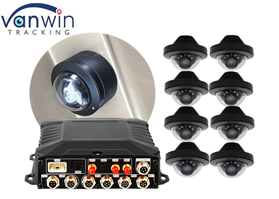 Système de vidéosurveillance IPC 4G 5G GPS 12CH Hybrid MNVR 1080p pour véhicule