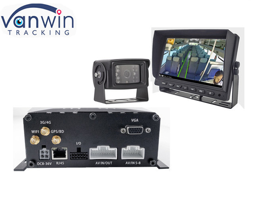 H.264 AHD 1080P HDD SSD Carte SD 5 canaux DVR mobile MNVR Pour le bus scolaire