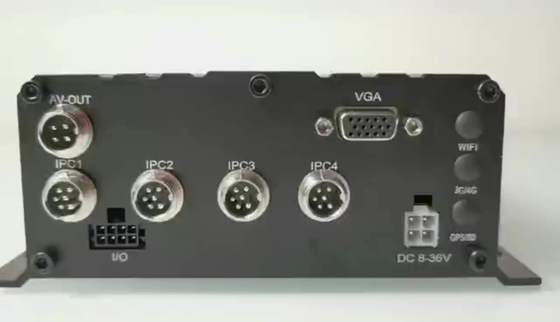 NVR mobile à 8 canaux avec HDD H.264 HDD 1080P Disque dur télécommande 3G 4G GPS WiFi Voiture Bus Truck Réseau de surveillance