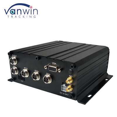 NVR mobile à 8 canaux avec HDD H.264 HDD 1080P Disque dur télécommande 3G 4G GPS WiFi Voiture Bus Truck Réseau de surveillance