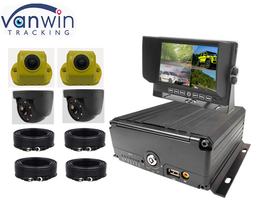 4G GPS Wifi MNVR avec HDD SSD Support pour la surveillance à distance du réseau de véhicules de camion