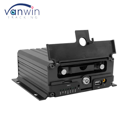 4CH MNVR avec HDD SSD Prise en charge du WiFi GPS 4G pour la surveillance à distance du réseau de véhicules de camions et de bus