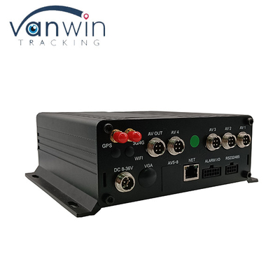 Anglais/chinois/russe Langue 4 canaux DVR mobile, Caméra de vidéosurveillance de camion