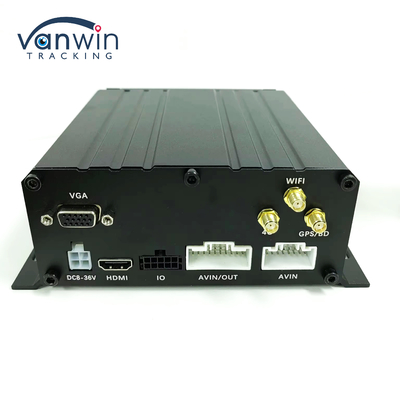 Full HD 8CH 1080P MDVR avec 4G 5G GPS Dispositif Wifi pour la surveillance des voitures Bus Taxi Disques durs doubles
